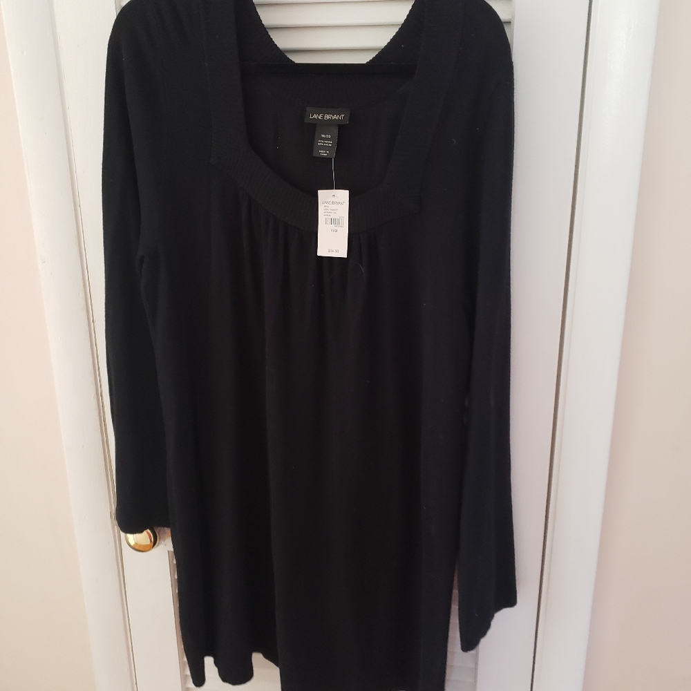 NWT Lane Bryant short sweater dress/top